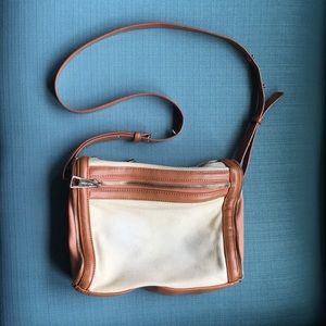 Kelsi Dagger Canvas and leather crossbody